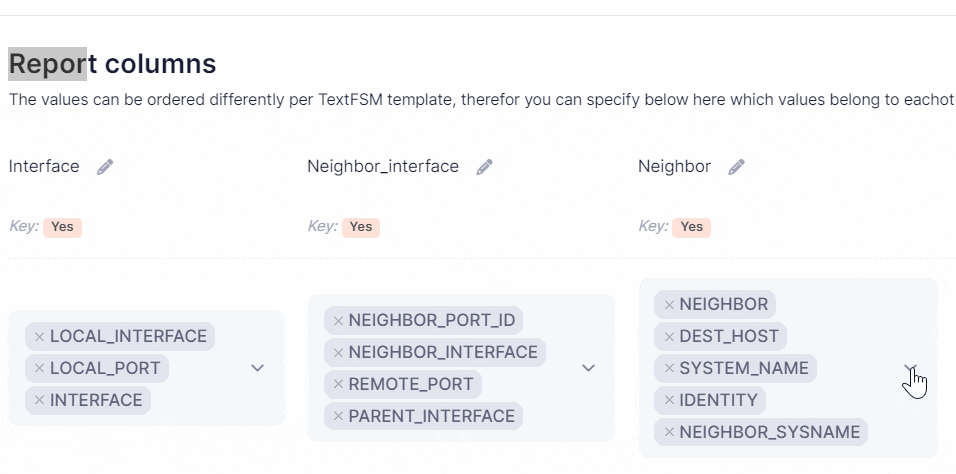 Normalize NTC textfsm values