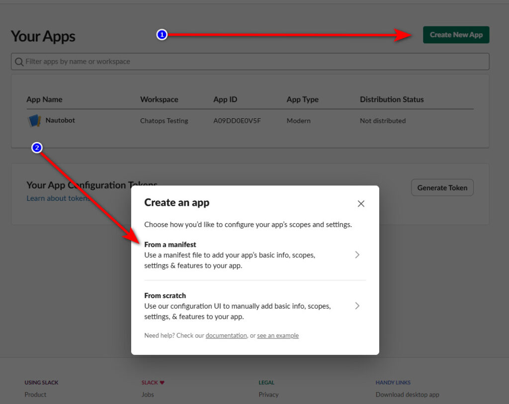 slack_create_app_from_manifest slack create app from manifest