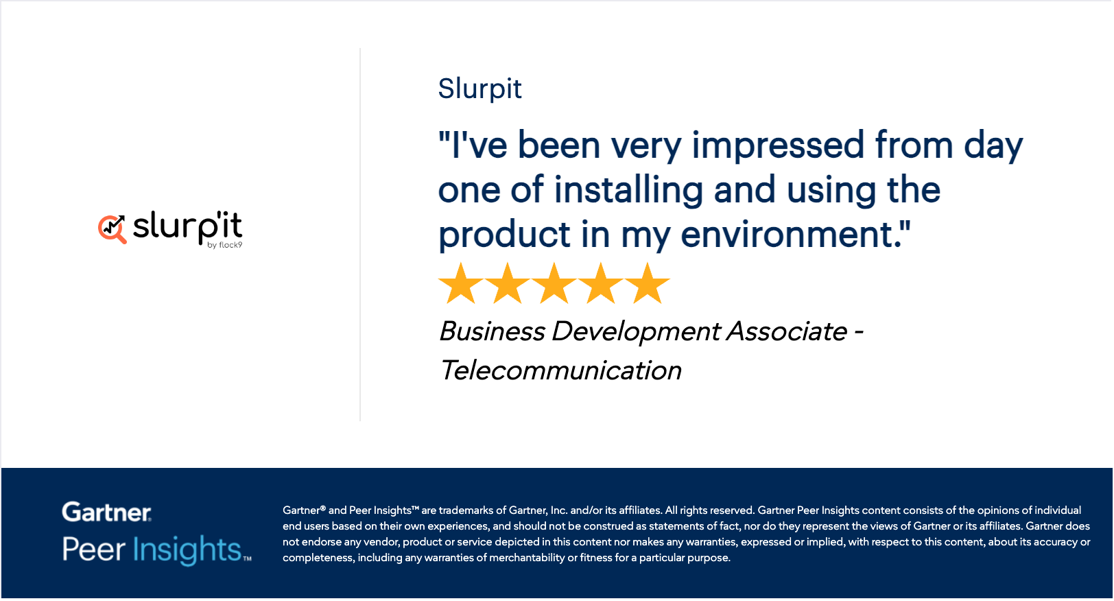 Gartner Peer Insights review: I’ve been very impressed